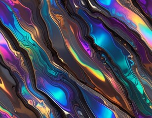 Holographic Metal Shards Texture/Wallpaper