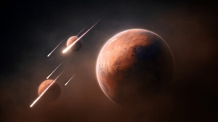 Cosmic View of Planet Mars