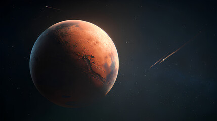 Cosmic View of Planet Mars