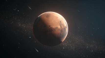 Cosmic View of Planet Mars