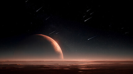 Cosmic View of Planet Mars