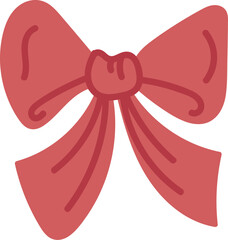 Elegant Ribbon Bow Drawing