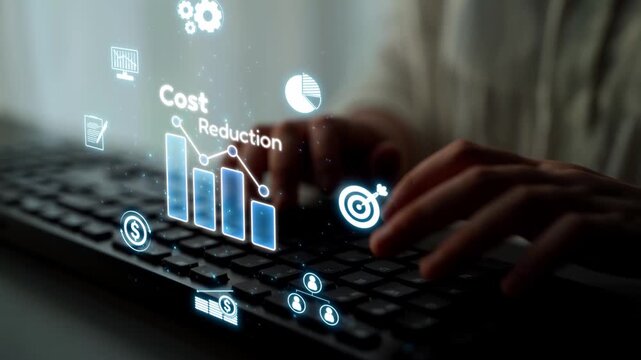 Cost reduction and cost saving through digital transformation, business cost optimization, operational cost reduction, financial savings, and resource efficiency strategies for business success. Muxer