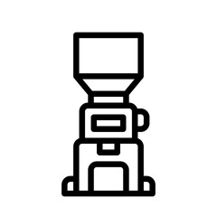 coffee grinde icon logo symbol design simple  