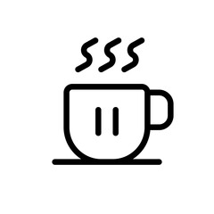 coffee break icon logo symbol design simple  