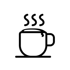 cappuccino coffee icon logo symbol design simple  