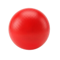red plastic ball