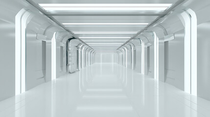 long corridor of a corridor