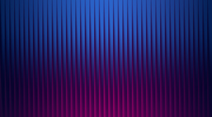Abstract Blue and Magenta Vertical Ribbed Panel Texture Gradient Pattern