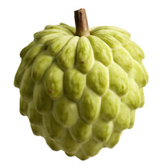 Obraz premium Sugar apple isolated on white background