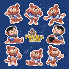 Monkeyman Character Design Pack