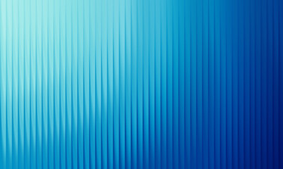 Obraz premium Illustration of abstract blue background with vertical lines and gradient effect, digital art