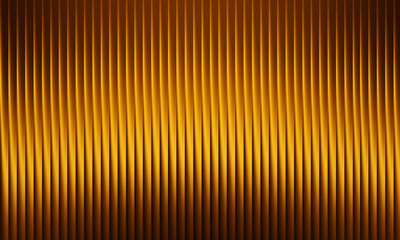 Obraz premium Illustration of abstract background with vertical lines in shades of gold and brown, creating a warm, metallic, and luxurious textured pattern