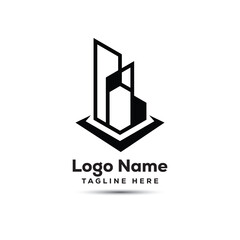 building architecture logo template icon