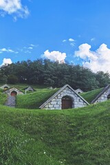 house in the mountains