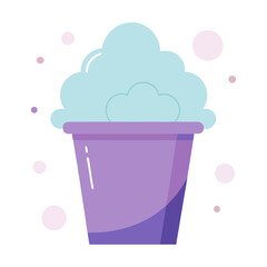 vector illustration of a cleaning element