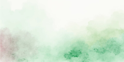 Abstract watercolour painting of a blue sky with white clouds, capturing the light texture of nature's weather