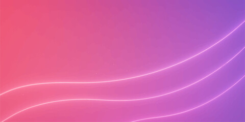 The vibrant pink and purple abstract background features an artistic wave and line design with a colourful gradient pattern showcasing smooth flow and motion