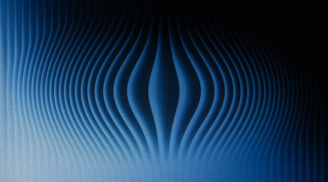 Blue Dynamic Wavy Lines Texture Gradient Background Image, Creative Art Design