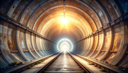 Tunnel's radiant center