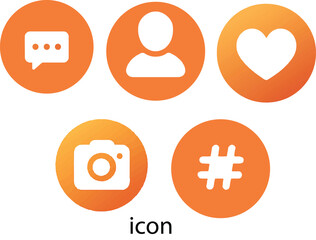 medical flat icons vector illustration