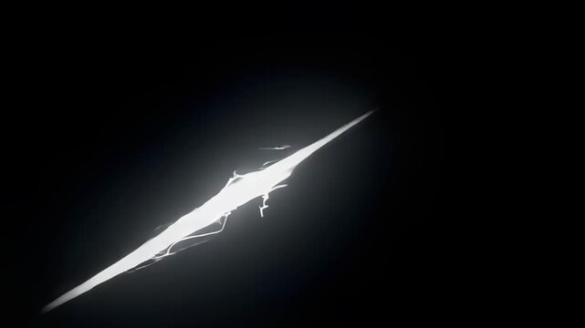 Powerful Sword Strike Flash Effect