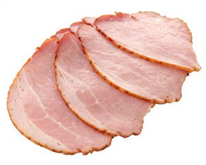 slices of ham PNG Cutout