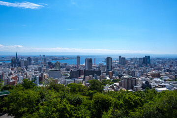 海と山が近い港神戸の絶景