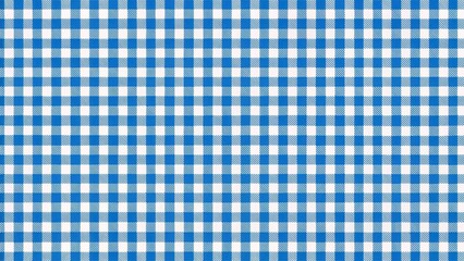 Simple blue and white gingham pattern across the surface Copy space