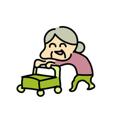 走るシリーズ・おばあちゃん１