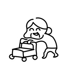 走るシリーズ・おばあちゃん４