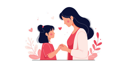 Celebrating the special bond between a mother and her loving daughter.