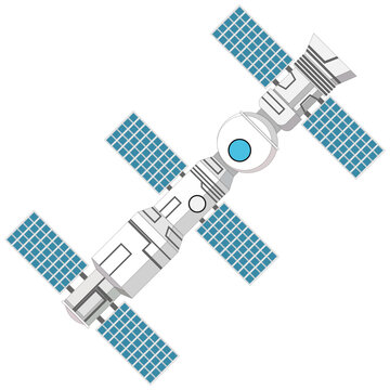 International Space Station illustation