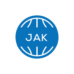 JAK Basketball Icon Logo. JAK Design for Sports Team, Club, and Athletic Branding. JAK Best Icon.  © nazmun