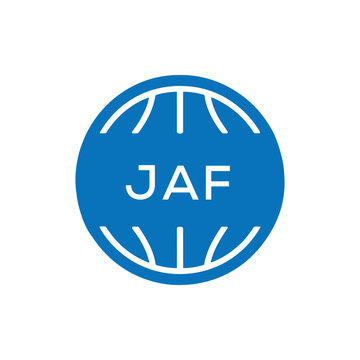 JAF Basketball Icon Logo. JAF Design for Sports Team, Club, and Athletic Branding. JAF Best Icon.
