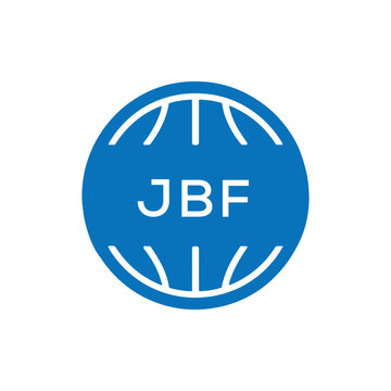 JBF Basketball Icon Logo. JBF Design for Sports Team, Club, and Athletic Branding. JBF Best Icon.

