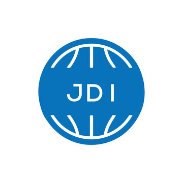 JDI Basketball Icon Logo. JDI Design for Sports Team, Club, and Athletic Branding. JDI Best Icon.
