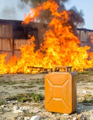 Intense fire and fuel