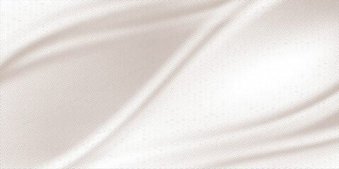 Abstract silk vector background luxury white cloth or liquid waveAbstract or fabric texture background. Cloth soft wave. Creases of satin, silk, and Smooth elegant cotton.