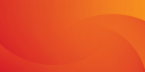 Modern orange abstract background with flowing wave lines. Dynamic wave. Smooth curve lines design element.