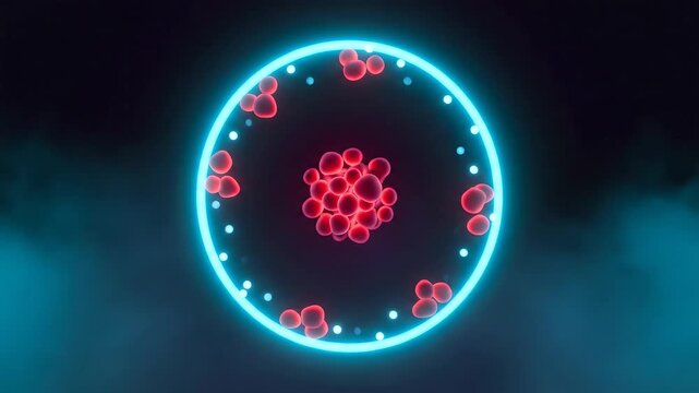 Pulse Ring - Expanding Halo Converts a Radical Cluster to Cool, Quiet Dots
