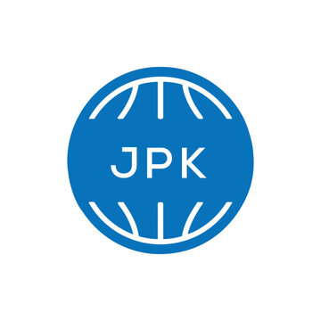 JPK Basketball Icon Logo. JPK Design for Sports Team, Club, and Athletic Branding. JPK Best Icon.
