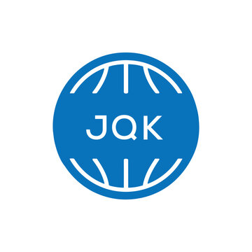 JQK Basketball Icon Logo. JQK Design for Sports Team, Club, and Athletic Branding. JQK Best Icon.
