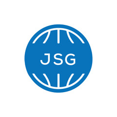 JSG Basketball Icon Logo. JSG Design for Sports Team, Club, and Athletic Branding. JSG Best Icon.
