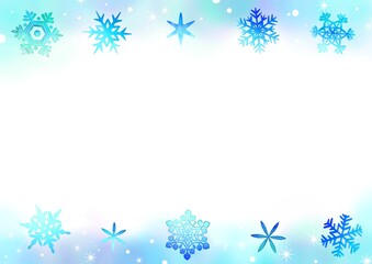 結晶のシンプルフレーム