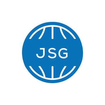 JSG Basketball Icon Logo. JSG Design for Sports Team, Club, and Athletic Branding. JSG Best Icon.
