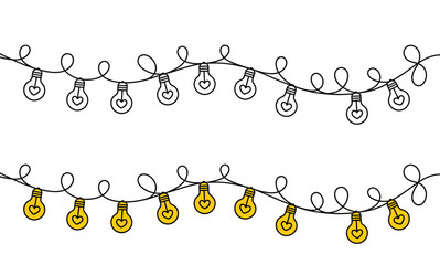 Charming heart lightbulb string for adorable decorations and festive celebration designs