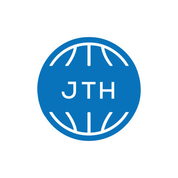 JTH Basketball Icon Logo. JTH Design for Sports Team, Club, and Athletic Branding. JTH Best Icon.
