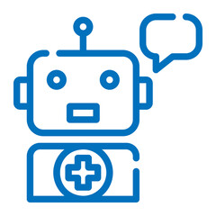 medical chatbot icon