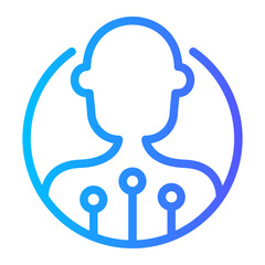 ai mental health icon